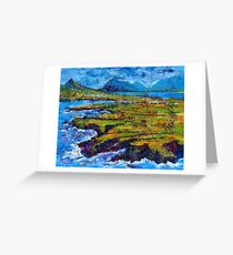 View from Clogher Head Greeting Card