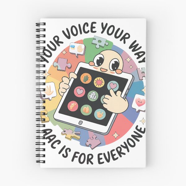 Item preview, Your Voice Your Way AAC Is For Everyone AAC Advocate, SLP, SPED, OT, PT designed and sold by WhimsyVox.