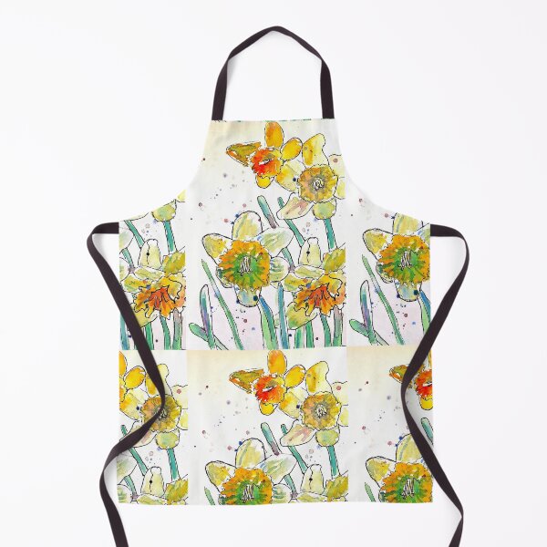 Item preview, Yellow Daffodil Watercolor designed and sold by Sarah Rajkotwala.