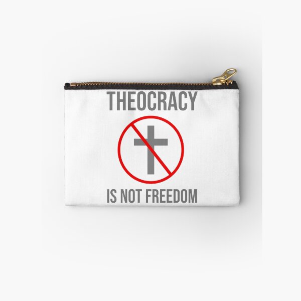Item preview, Theocracy is not freedom. designed and sold by Rachel the Artist .