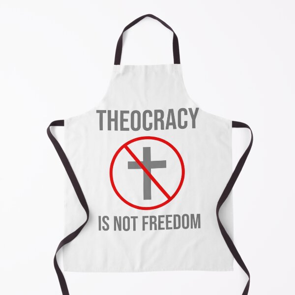 Item preview, Theocracy is not freedom. designed and sold by Rachel the Artist .