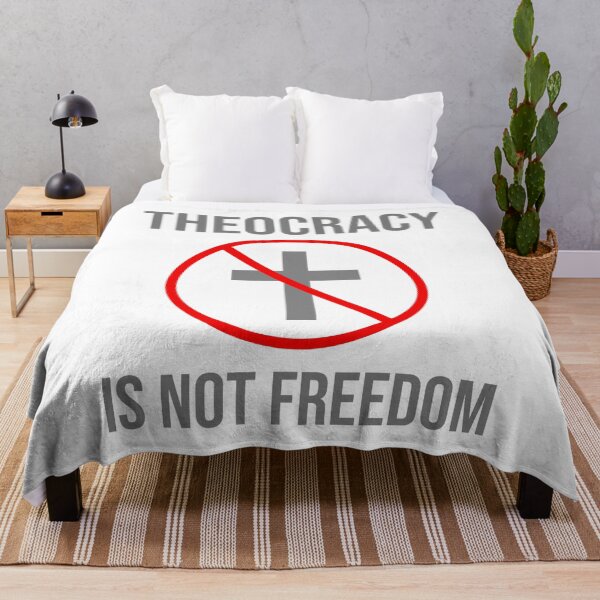 Item preview, Theocracy is not freedom. designed and sold by Rachel the Artist .