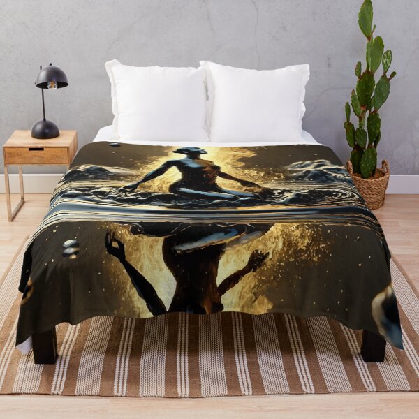 Item preview, Ethereal Rebirth: The Fire and Ink Spirit designed and sold by AbstractAnom.