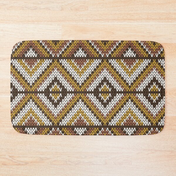Item preview, Bohemian Knitted Pattern  designed and sold by Loomexa Studio .