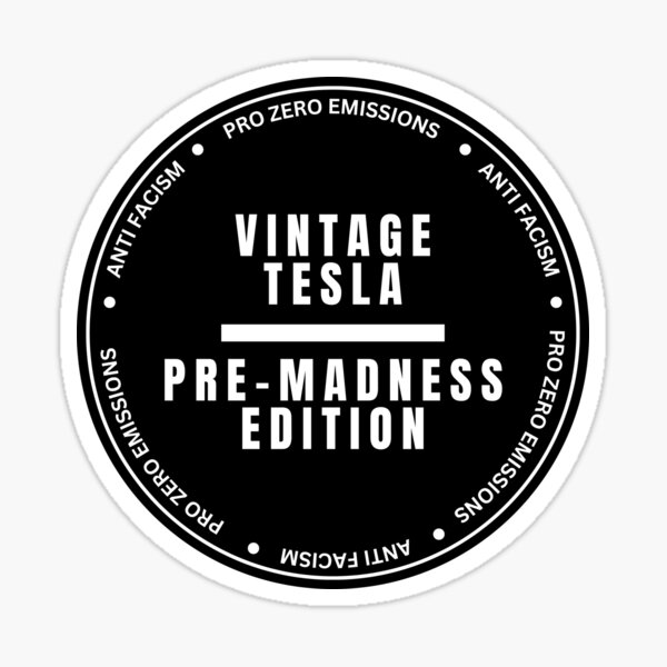 Item preview,  Tesla owners to express their dislike for Elon Musk madness designed and sold by raedlisam.