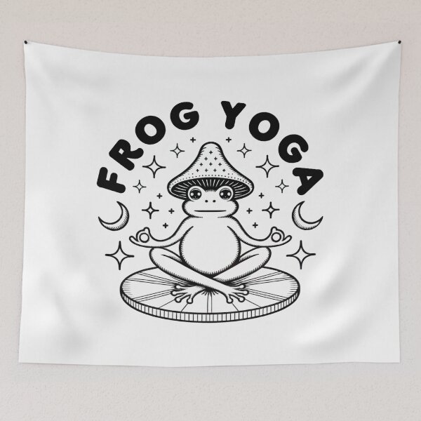 Item preview, Frog Yoga designed and sold by Random Designs.