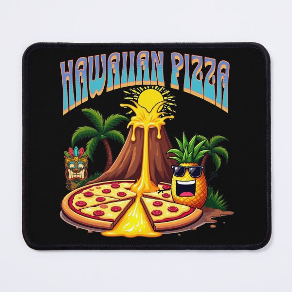 Item preview, Hawaiian Pizza Volcano  designed and sold by BeansHotTees.