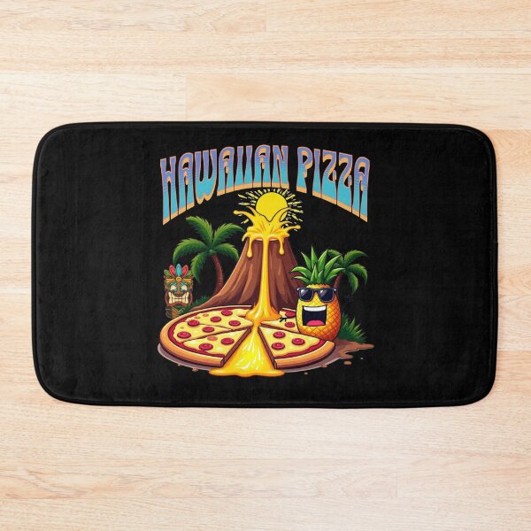 Item preview, Hawaiian Pizza Volcano  designed and sold by BeansHotTees.