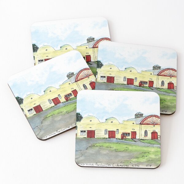 Item preview, Australian Scene - Kempsey Historic Showground Pavilion, Kempsey, NSW, Aus. designed and sold by Anne Huth.