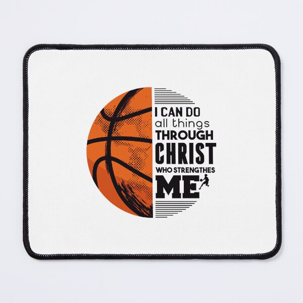 Item preview, Basketball Christ Quote I Can Do All Things designed and sold by Masonixem.