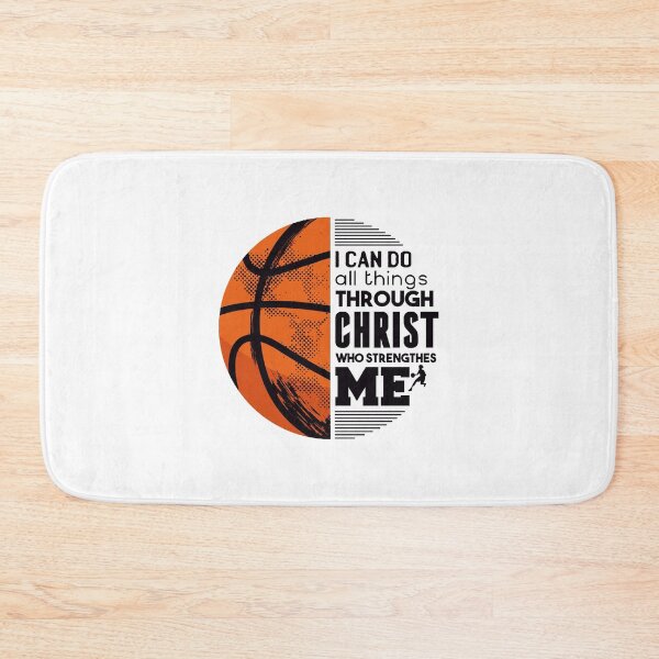 Item preview, Basketball Christ Quote I Can Do All Things designed and sold by Masonixem.