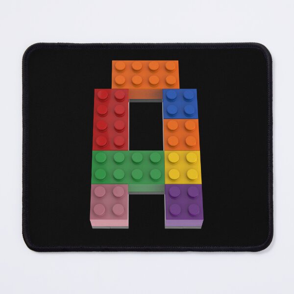 Item preview, Letter A brick tee for all Master Builders designed and sold by Brickification.