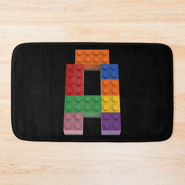 Item preview, Letter A brick tee for all Master Builders designed and sold by Brickification.