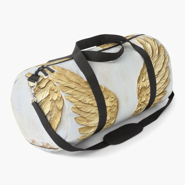 Item preview, Angel wings in gold foil on antique paper designed and sold by dcrc.