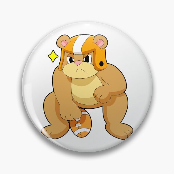 Item preview, Bear At Football Sports designed and sold by GabrieSketcham.