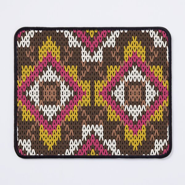 Item preview, Bohemian Knitted Pattern designed and sold by Loomexa Studio .