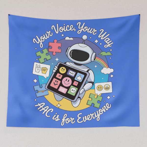 Item preview, Your Voice Your Way AAC Is For Everyone AAC Advocate, SLP, SPED, OT, PT designed and sold by WhimsyVox.