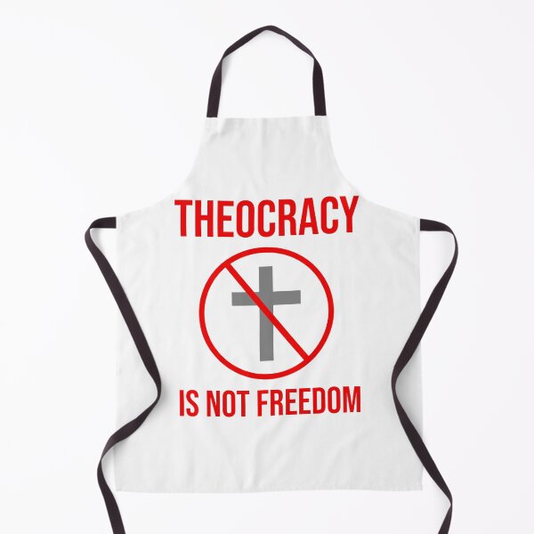 Item preview, Theocracy is not freedom. designed and sold by Rachel the Artist .
