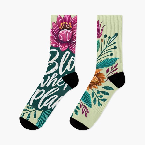 Item preview, Bloom where you are planted, typography designed and sold by maxmaj.