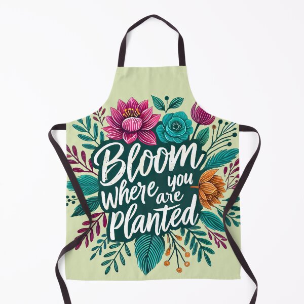 Item preview, Bloom where you are planted, typography designed and sold by maxmaj.