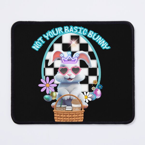 Item preview,  Not Your Basic Bunny – Sassy Coffee Shirt designed and sold by ArtbyCrystal.