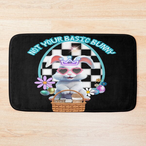Item preview,  Not Your Basic Bunny – Sassy Coffee Shirt designed and sold by ArtbyCrystal.