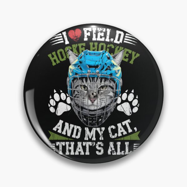Item preview, I ❤️ Field Hockey and my Cat t-shirt designed and sold by CanvaSnap ⭐⭐⭐⭐⭐.