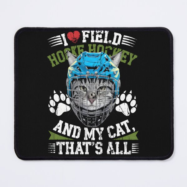 Item preview, I ❤️ Field Hockey and my Cat t-shirt designed and sold by CanvaSnap ⭐⭐⭐⭐⭐.