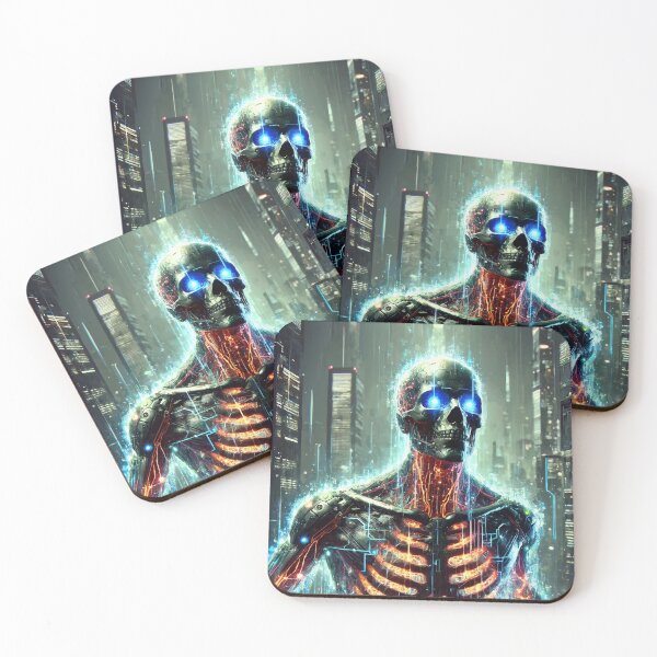 Item preview, Neon Revenant: The Cybernetic Undead designed and sold by AbstractAnom.