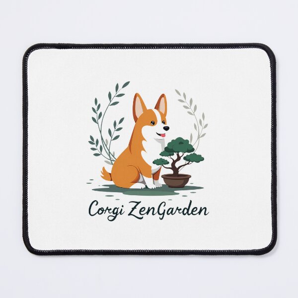 Item preview, Bonsai Gardener Corgi – Corgi ZenGarden Horticultural Calm designed and sold by zoughlal.