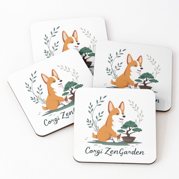 Item preview, Bonsai Gardener Corgi – Corgi ZenGarden Horticultural Calm designed and sold by zoughlal.