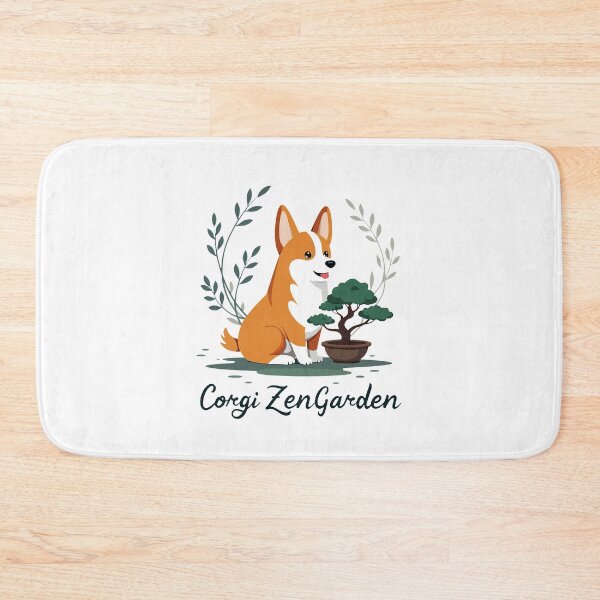 Item preview, Bonsai Gardener Corgi – Corgi ZenGarden Horticultural Calm designed and sold by zoughlal.