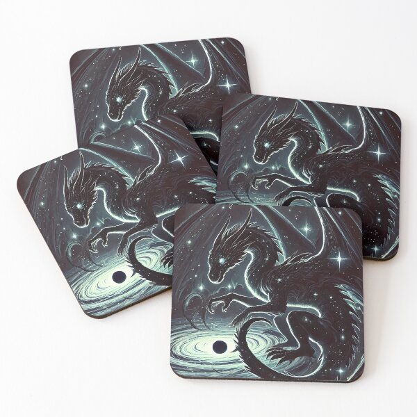 Item preview, Celestial Warden: The Black Hole Dragon designed and sold by AbstractAnom.