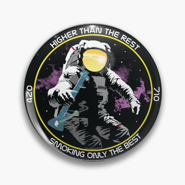 Item preview, Bong Ripping Astronaut  designed and sold by kushcoast.