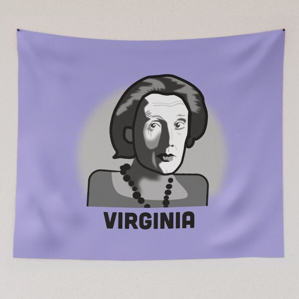 Item preview, Virginia Woolf designed and sold by Gopherstown, OR.