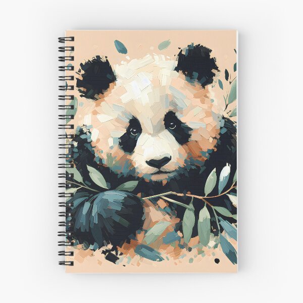 Item preview, Panda Impressionism Painting designed and sold by Eclectic Monkey.