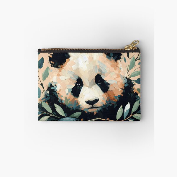 Item preview, Panda Impressionism Painting designed and sold by Eclectic Monkey.