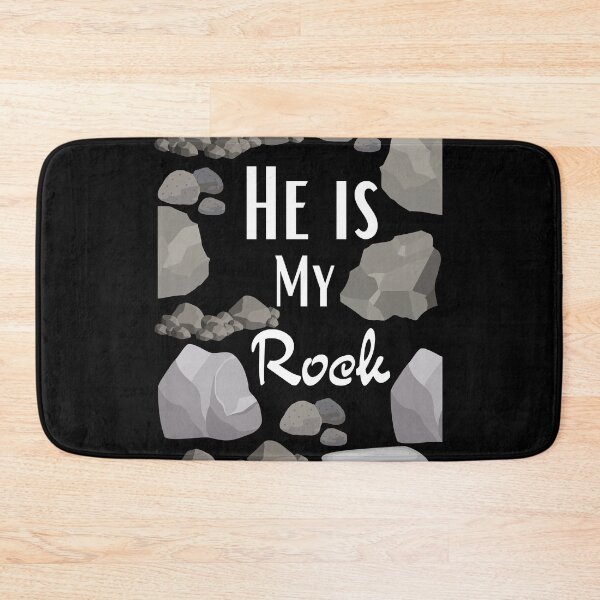 Item preview, He Is My Rock designed and sold by Jesusandu2.