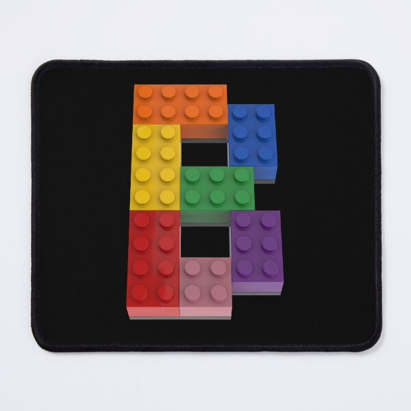 Item preview, Letter B brick tee for all Master Builders designed and sold by Brickification.
