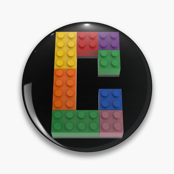 Item preview, Letter C brick tee for all Master Builders designed and sold by Brickification.