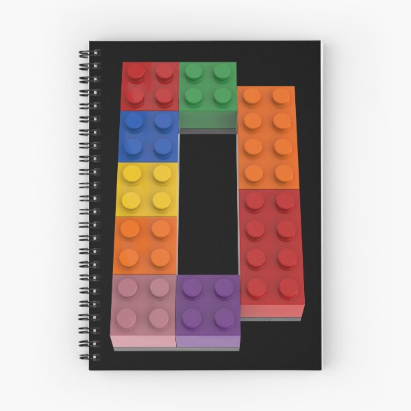 Item preview, Letter D brick tee for all Master Builders designed and sold by Brickification.