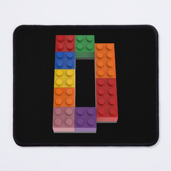 Item preview, Letter D brick tee for all Master Builders designed and sold by Brickification.