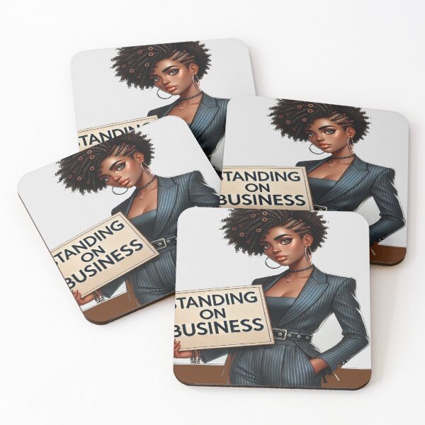 Item preview, Back Elegance,Standing On Business designed and sold by Kimmy and Zamiah Art.