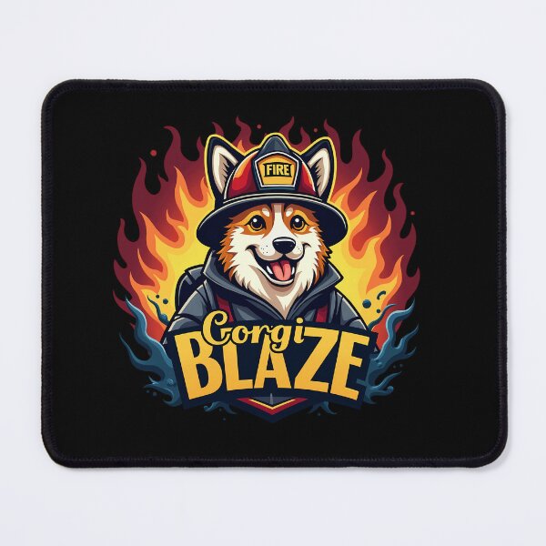 Item preview, Firefighter Corgi – Corgi Blaze Rescue Spirit designed and sold by zoughlal.