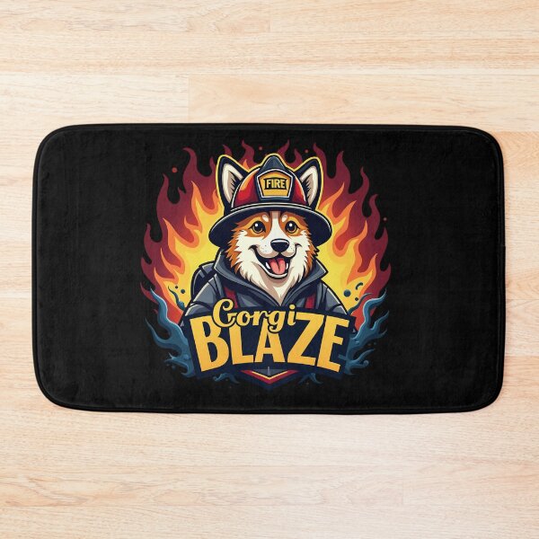 Item preview, Firefighter Corgi – Corgi Blaze Rescue Spirit designed and sold by zoughlal.