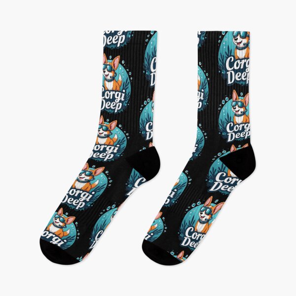 Item preview, Scuba Diver Corgi – Corgi Deep Underwater Adventure designed and sold by zoughlal.