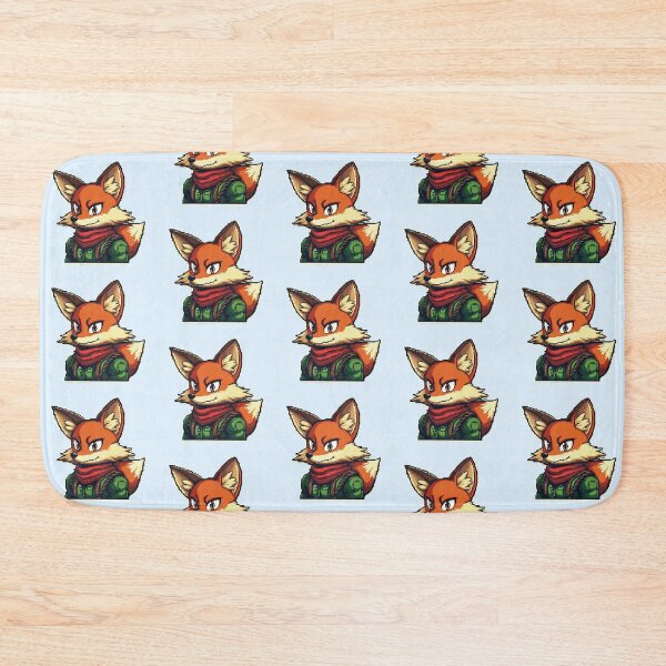 Item preview, Fox McCloud – Retro Space Hero Pixel Art designed and sold by assarein.