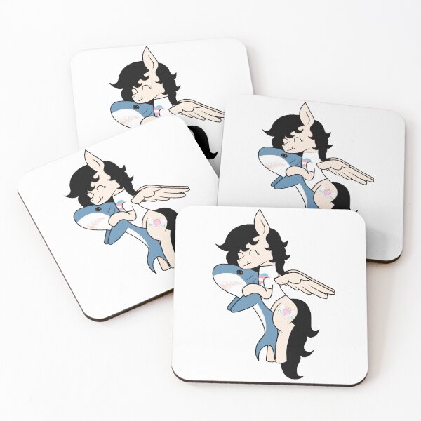 Item preview, Julia and Blahaj designed and sold by Lightning Bolt's Merchandise.