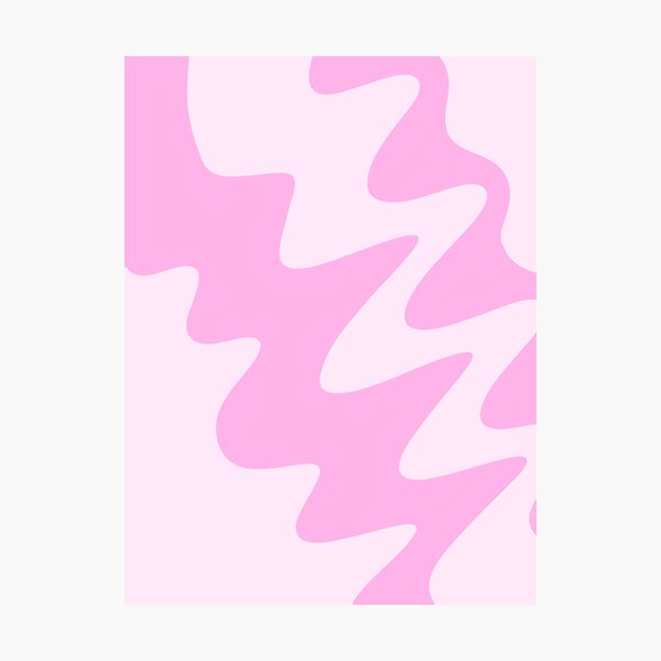 Item preview, Aesthetic Abstract Modern Swirls in Pink and Light Pink designed and sold by JulzPink.
