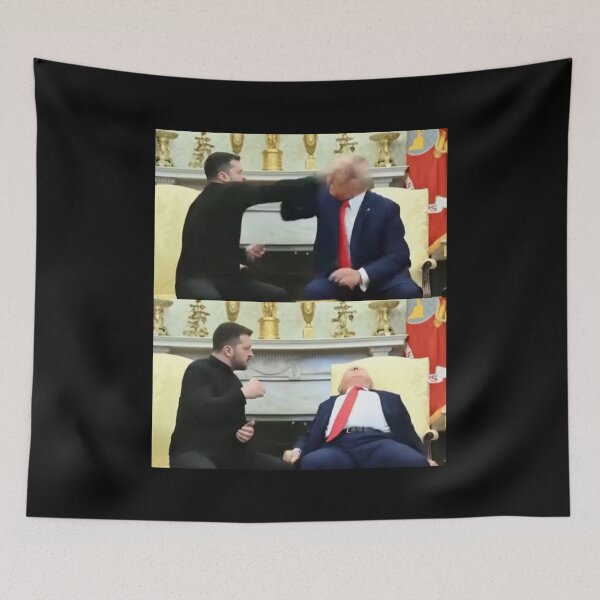 Item preview, Zelenski punches Trump designed and sold by Deutsch-Nordamerika Produkte.